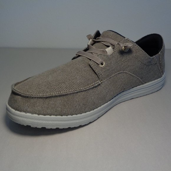 Skechers Size 8 M MELSON VOLGO Brown Sneakers Loafers New Men\'s Shoes